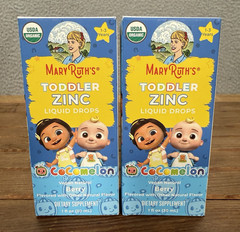 Mary Ruths Organic Toddler Zinc Liquid Drops 1-3 Years Vegan Berry 2 Fl Oz NEW