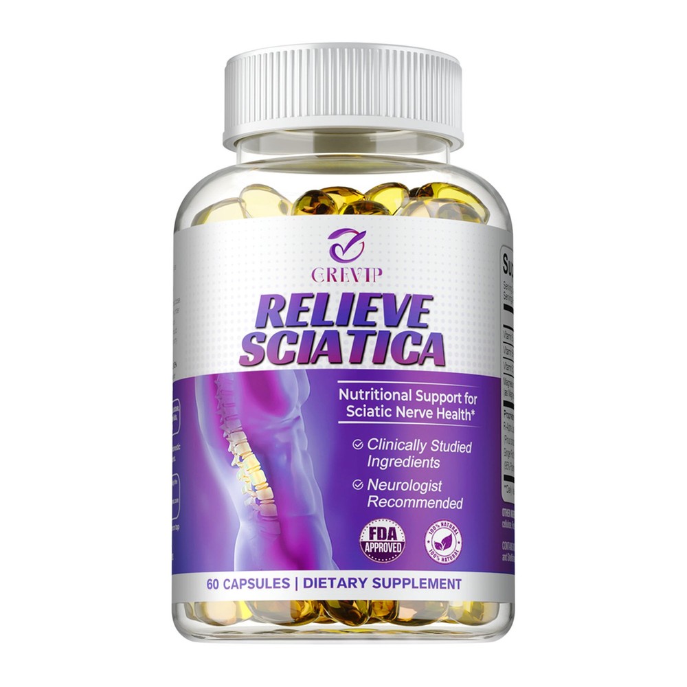 Relieve Sciatica – R-ALA – Nerve Soothing Formula, Relieve Joint and Muscle Pain