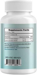 Sodium Chloride Tablets 1000mg – Pure Salt Tablets, 365 Tablets, Sodium Chlor…