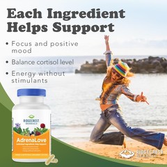 Ridgecrest Herbals AdrenaLove, Stress and Energy Support Supplement
