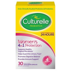 Probiotics for Women Culturelle Vaginal Digestive Health 4-in-1 Supplement