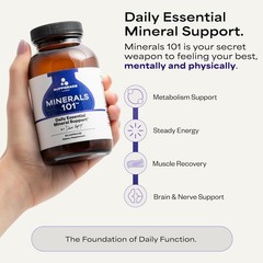 Dave Asprey 101 Daily Essential Trace Minerals Magnesium Zinc 30 Day Supply
