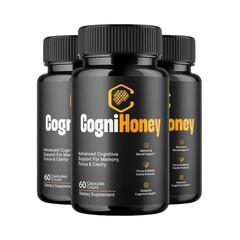 3-Pack CogniHoney Capsules – Cogni Honey Brain & Cognitive Support – 180 Caps