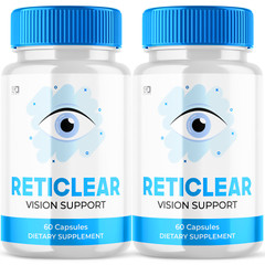 (2 Pack) Reticlear Pills, Support Healthy Vision & Enhance Eye Function 120ct