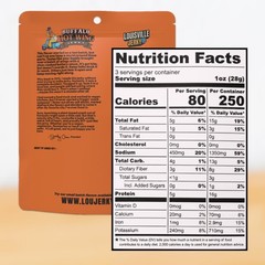 Louisville Jerky Co. Vegan Jerky Variety Pack, Plant Based Protein Snack 3 Ou…