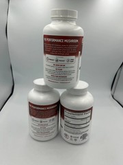 (3) Om Mushrooms Cordyceps 2000mg Capsules 195 Ct Each EXP 02/2027