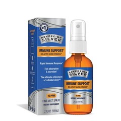 Sovereign Silver Immune Support, Colloidal Silver, Fine Mist Spray, 2 fl oz |…