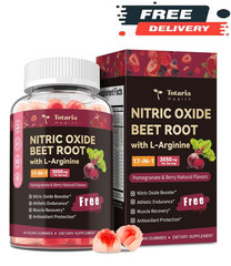 Totaria Beet Root Gummies – Beetroot Supplement with Grape Seed, Pomegranate, Vi