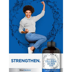 Carlyle Colloidal Silver | 10 Ppm | 8 Oz (236 Ml) | Nano Silver Technology | Veg