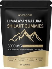 vitacoreHimalayan Shilajit Gummies for Men & Women 60 Count (Pack of 1), 1pc