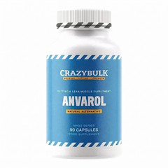 CrazyBulk ANVAROL Supplement for Cutting & Muscle Definition | 90 Caps | F/S