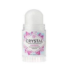 CRYSTAL Mineral Deodorant Stick – Unscented 4.25 Ounce (Pack of 2), White