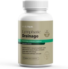 Sculptique Lymphatic Drainage Supplement 60 Capsules, EXP 01/28, SEALED x3 #1158
