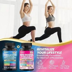 Cortisol & Myo-Inositol Supplement 13-in-1 Soothe & Smooth Bundle