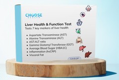 Liver Health & Function Test | 7-in-1 At-Home Liver Test | Choose Health | Te…