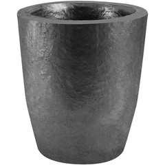 Nelyrho #2-2.6kg Premium Black Graphite Crucible, Silicon Carbide Clay Furnac…
