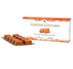 3 Pack Of 10 Forever AloeTurm – Innovative Immune Support with Zinc & Turmeric