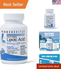 Stabilized R-Alpha Lipoic Acid True 600mg per Serving [[High Potency & up to …