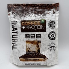 AboutTime Coffee + Whey Protein (Non-GMO, All Natural, Gluten Free – Mochaccino