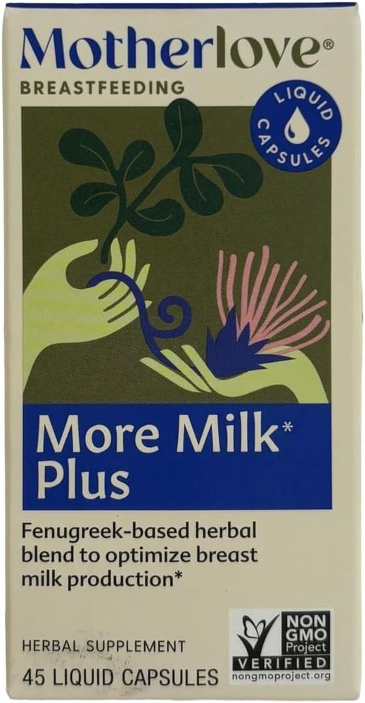 Motherlove More Milk Plus Herbal Supplement – 45ct, Women’s Exp: 7/28
