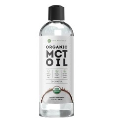 Kate Naturals MCT Oil for Coffee. Pure Coconut MCT C8 and C10 Oil (8oz, Organi