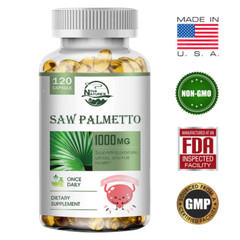 Prostate Support – Saw Palmetto – Reduce Frequent Urination, Stamina Supplement