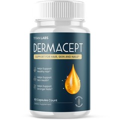 (1-5 Pack) Dermacept Advanced Healthy Skin Support Supplement Derma Cept 60 Caps