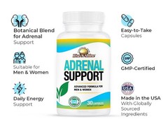 Adrenal Support Supplement – Cortisol Manager to Boost Energy & Reduce Stress