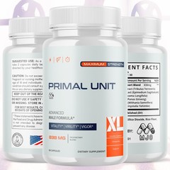 (5 Pack) Primal Unit XL Advanced Male Health Support PrimalUnitXL 300 Capsules