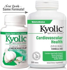 Aged Garlic Extract 200 Tablets – Optimized Cardiovascular Health Support