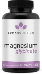 Magnesium Glycinate 1000mg (Magnesium 500mg per Capsule) – Pure…