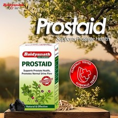 Baidyanath Prostaid Pills for Men Supports Male Prostate Health (50 Tablets)