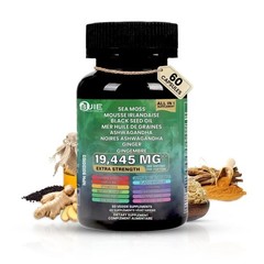 BUIE Sea Moss Ginger Capsules | 60 Capsules