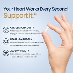 Nattokinase 8000FU – Cardiovascular & Blood Circulation Support Supplement – …