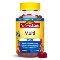 Nature Made Multi for Him, Mens Multivitamins 70 Count (Pack of 1), Red