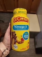L’il Critters Omega-3 Supplement Vitamin 120 Gummies EXP 8/26