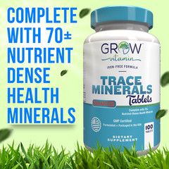 Mega Minerals Supplement Complete Mineral Complex W/ Calcium Magnesium Potassium