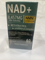 NAD Supplement with Resveratrol, NMN Alternative 8,467 Mg , NAD Plus… 60 Caps