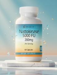 Nattokinase 5,000FU Capsules 200mg Per Serving – Top Quality