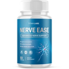 Nerve Ease Nootropic Nerve Support Max Supplement NerveEase 60 Capsules (1 Pack)