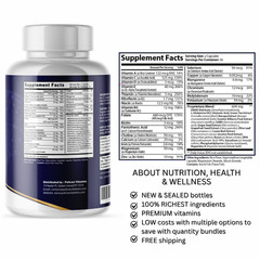 Synaptra- Brain Support- 3 Bottles- 180 Capsules