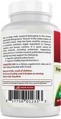 2 Pack Best Naturals Kelp 150 mcg 300 Tablets *Healthy Thyroid Function*