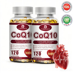 High Absorption CoQ10 Supplement , Maintain Healthy Blood Pressure，240 capsules