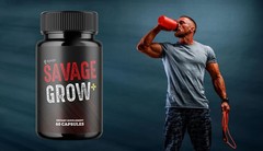 Savage Grow Advanced Male Support Pills SavageGrow Vitamin (1 Pack) Free Ship