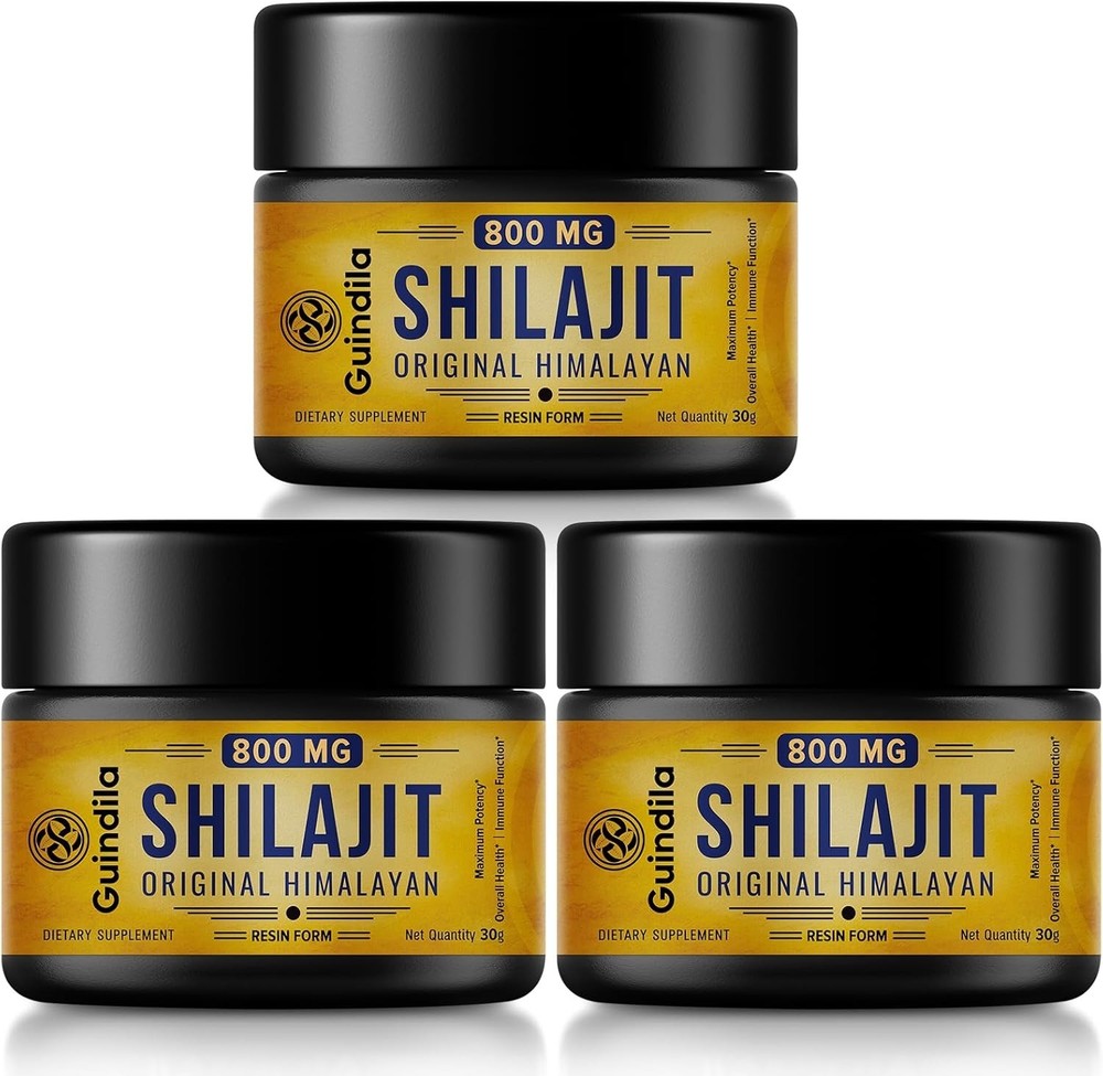 Shilajit Supplement 800mg Pure Himalayan Resin with 85 Minerals 2 Packs