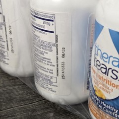 Thera Tears Eye Nutrition Dry Eye Relief Capsules 90 Capsule X 3 Packs Exp 06/28