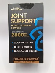 Nutra Harmony Joint Support Extra Strength 2800mg Getting 2 Exp 5/28