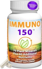 Immuno 150 Support Supplement,Packed w/70 Plant Minerals,13 Essential Vitamins