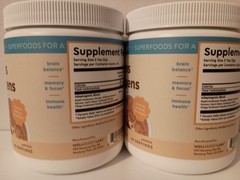 2 Wellology Labs™ Mushrooms & Adaptogens Superfood Boost Brain Balance Memory