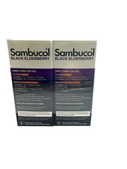 Sambucol Black Elderberry for Kids 4 Oz Immune Support X 4 Pack Exp 11/2027